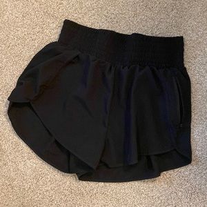Super high waisted running shorts